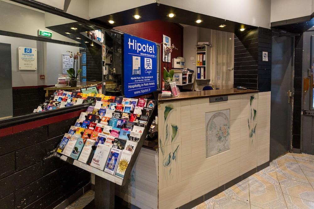 Hipotel Paris Belleville Gare De L'Est Екстериор снимка